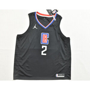 NEW Nike Men's NBA Jumpman Dri Fit LA Clippers Jersey #2 Leonard Size 3XL